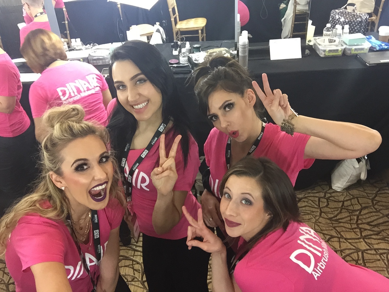 So many great old (and new!) airbrush friends we met at this event!