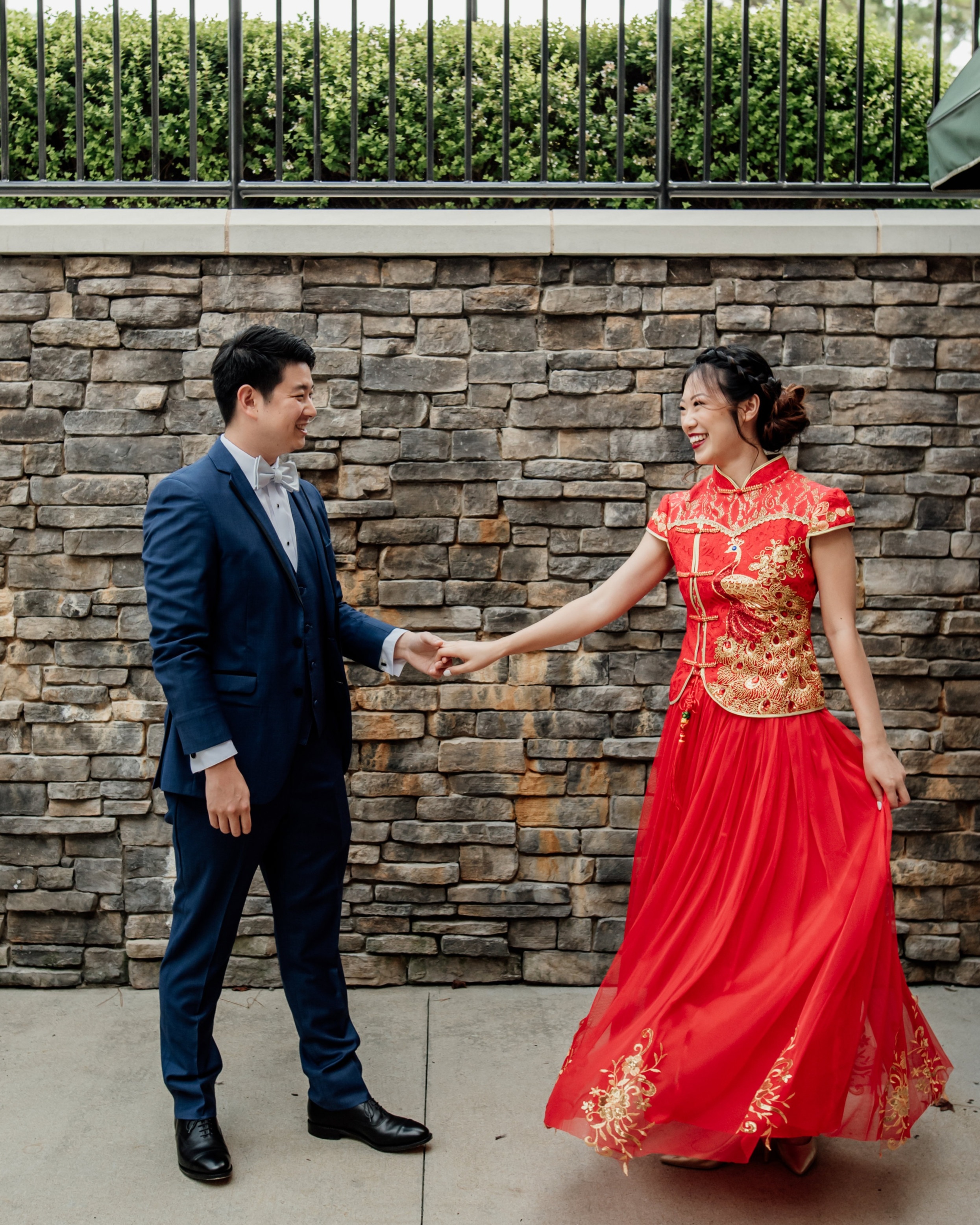 Gorgeous Chinese American Bride Combines Cultural Traditions