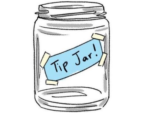 Tip The Artist Tip Jar