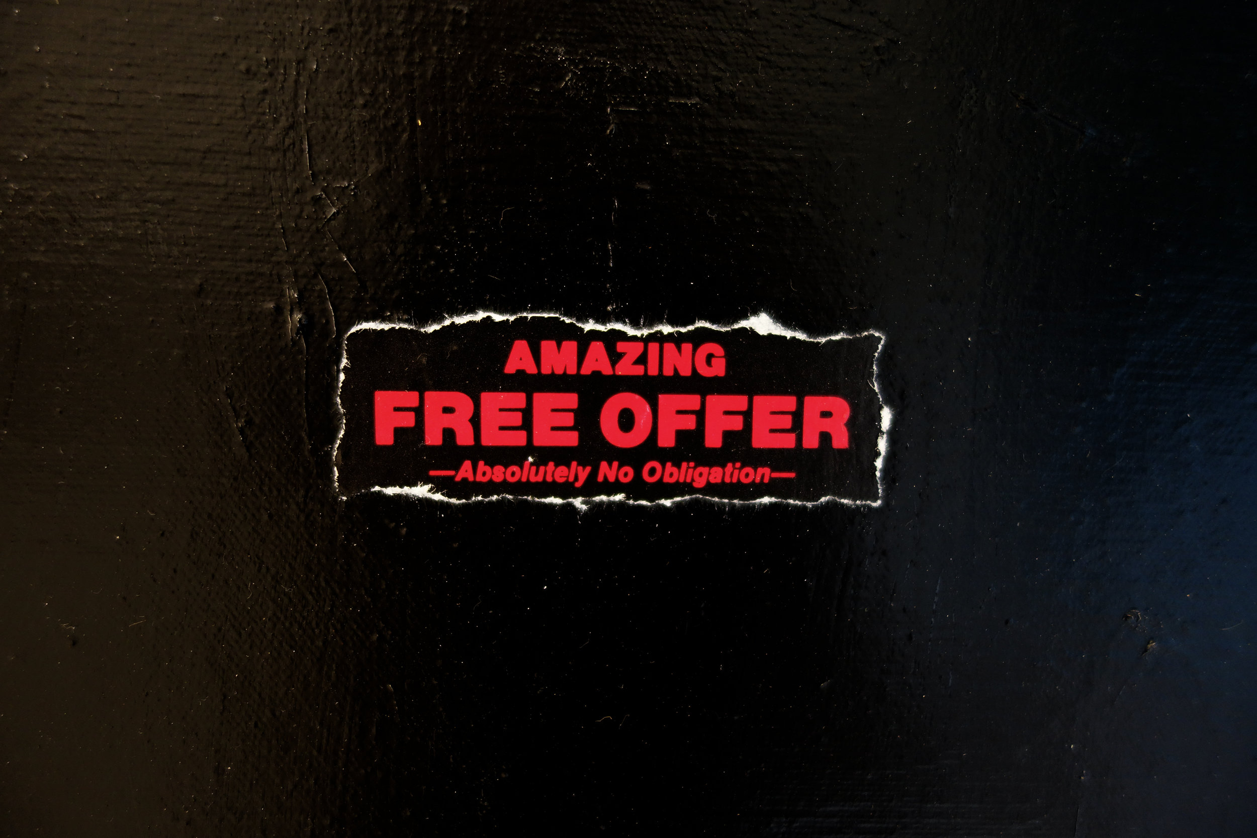 Amazing Free Offer (detail).jpg