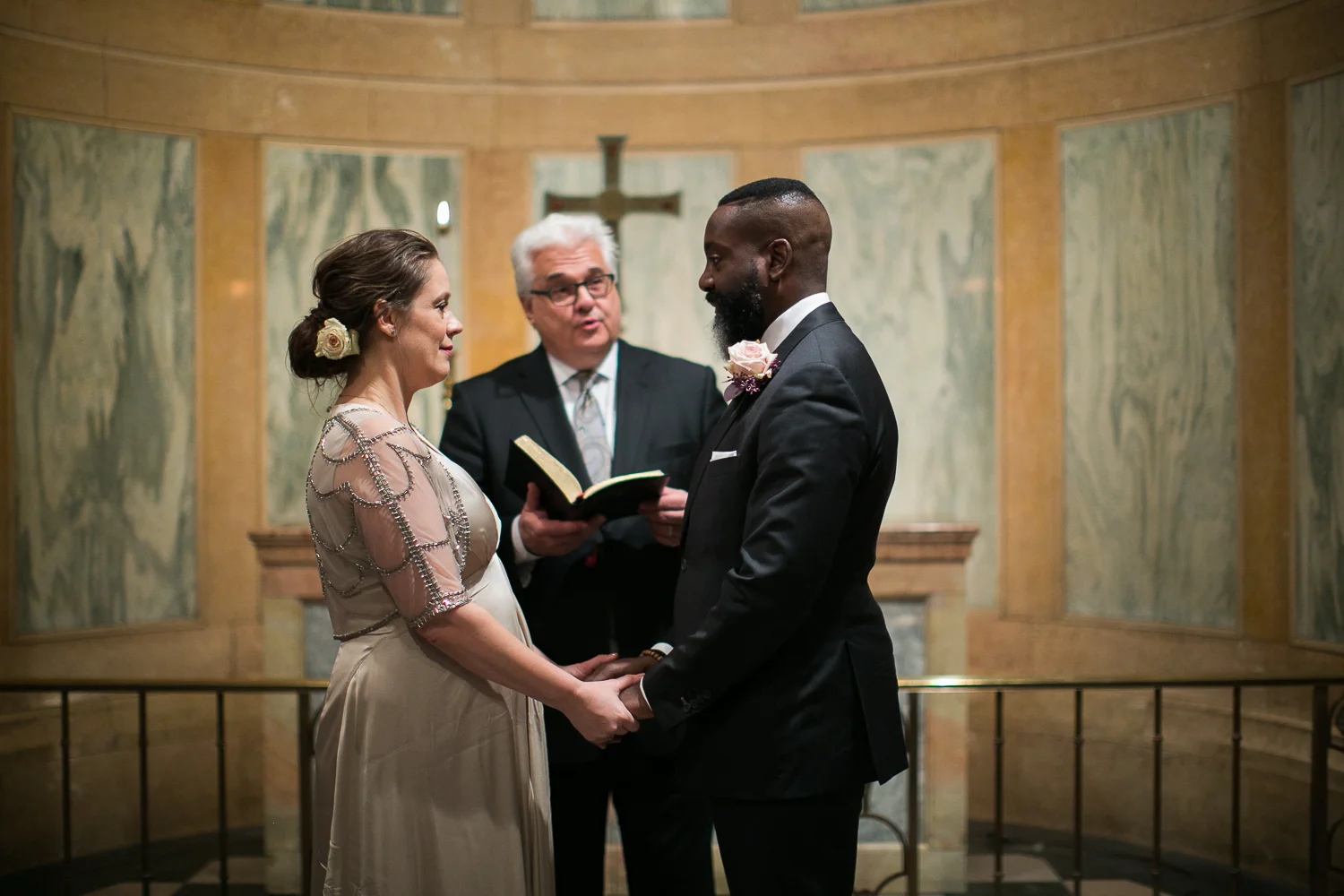 Getting married in an Upper West Side Wedding Venue. | Upper West Side Intimate Wedding | Kate & Sylvester's wedding in Manhattan.
