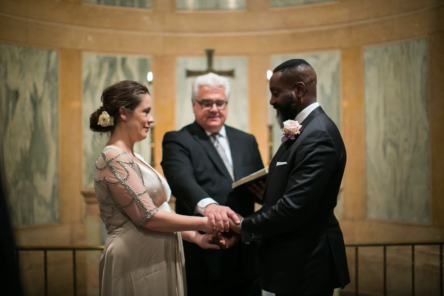 Getting married in an Upper West Side Wedding Venue. | Upper West Side Intimate Wedding | Kate & Sylvester's wedding in Manhattan.