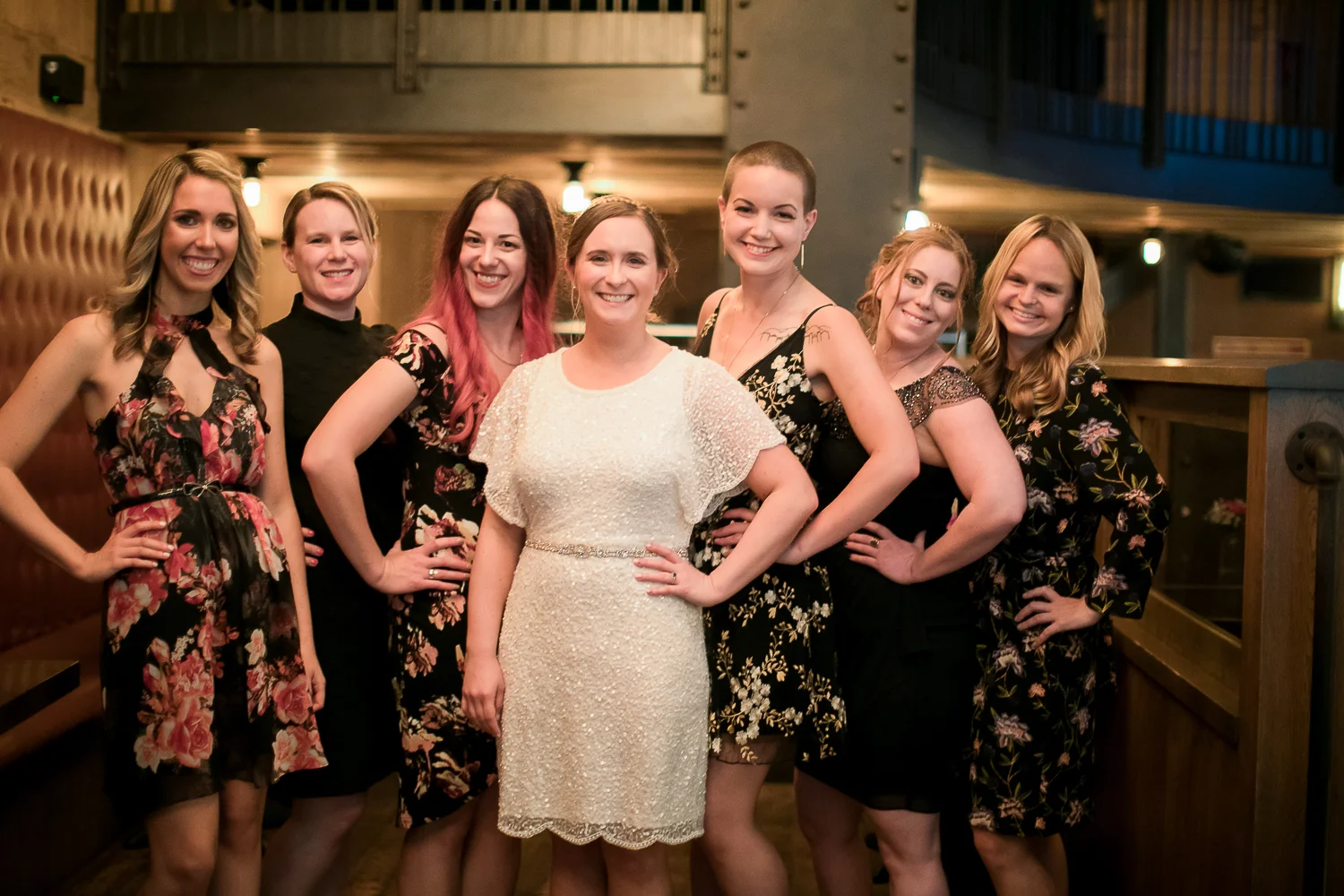 Intimate Wedding at the Malthouse in Manhattan, New York City.