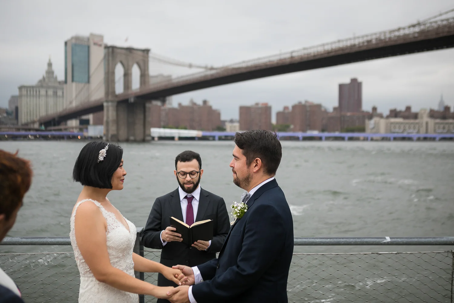 Elopement in Brooklyn Bridge Park