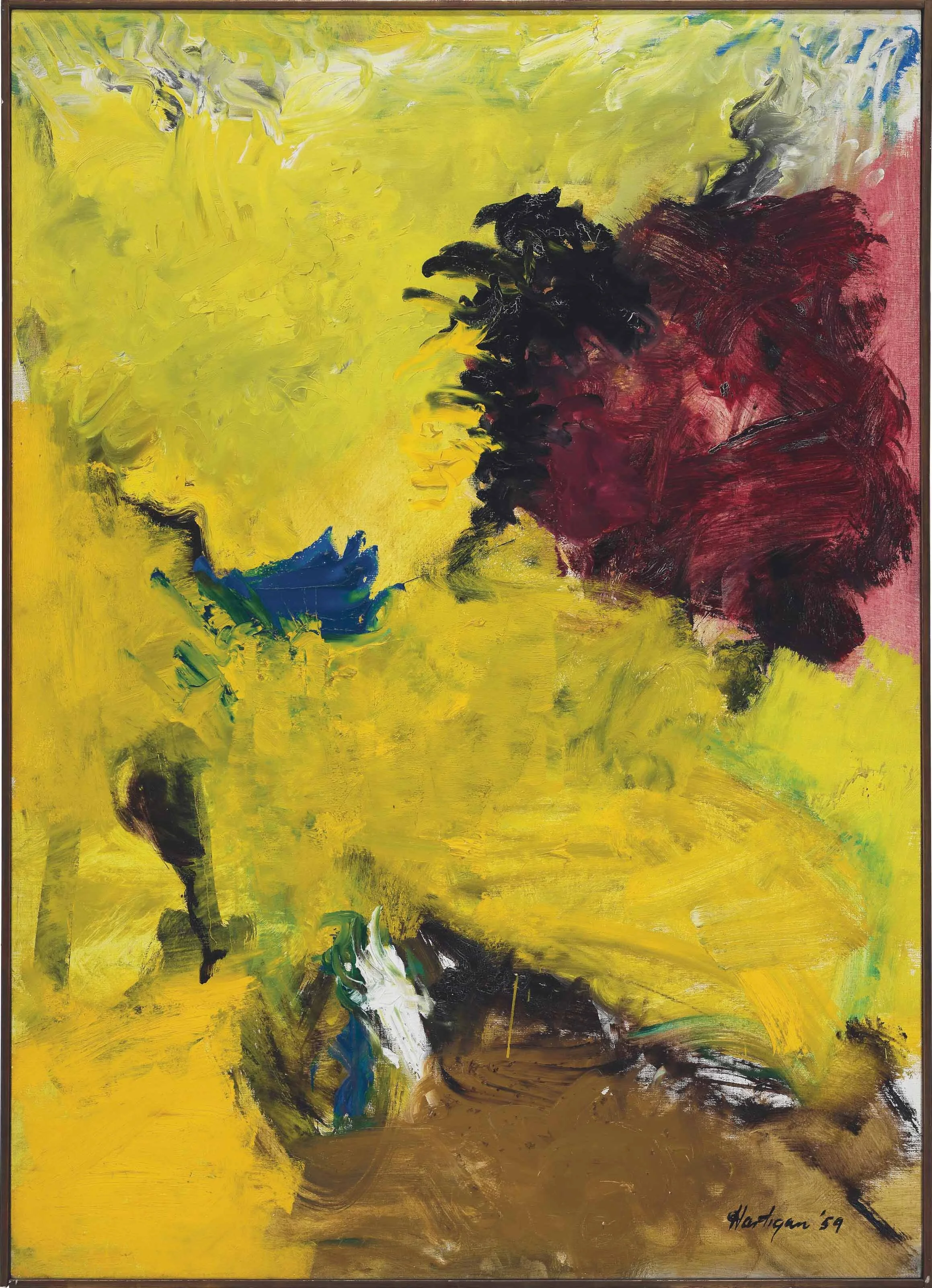 ARTIST OF THE DAY:  GRACE HARTIGAN