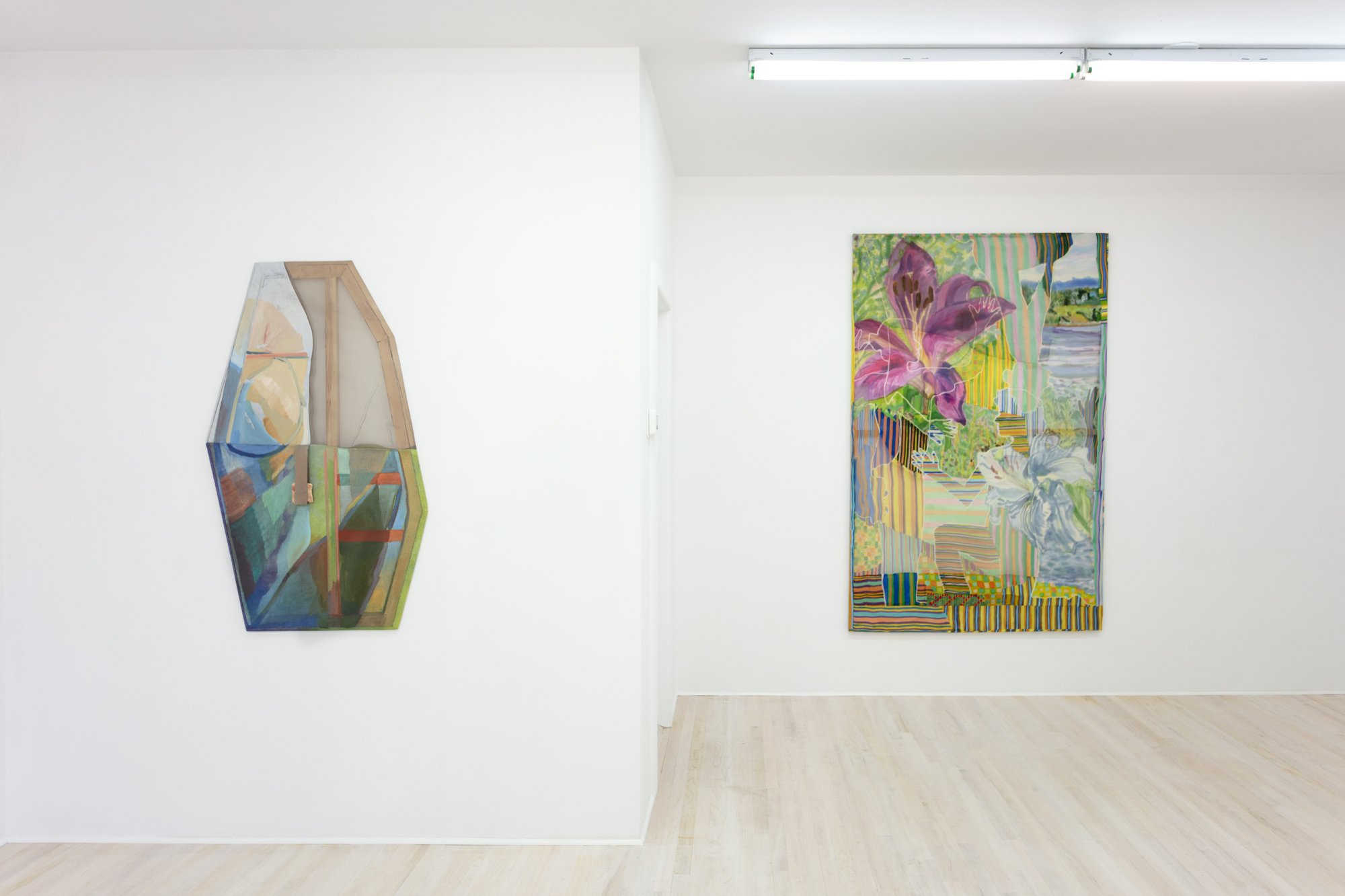  Installation view, Eleanor Conover, Lauren Luloff, Tessa G. O’Brien, Halsey McKay Gallery, East Hampton, NY 2025 