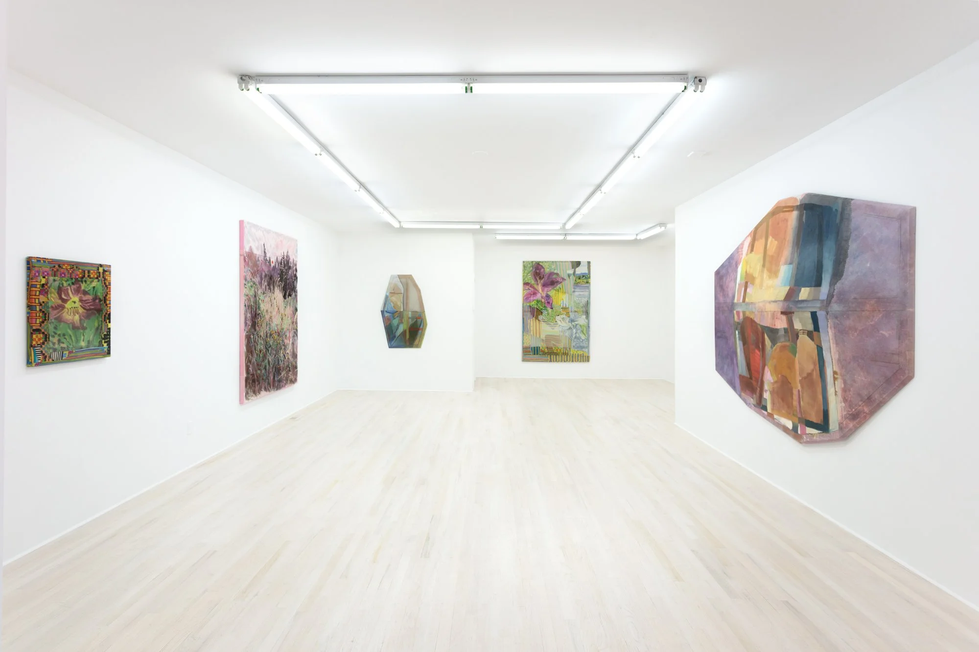  Installation view, Eleanor Conover, Lauren Luloff, Tessa G. O’Brien, Halsey McKay Gallery, East Hampton, NY, 2025 