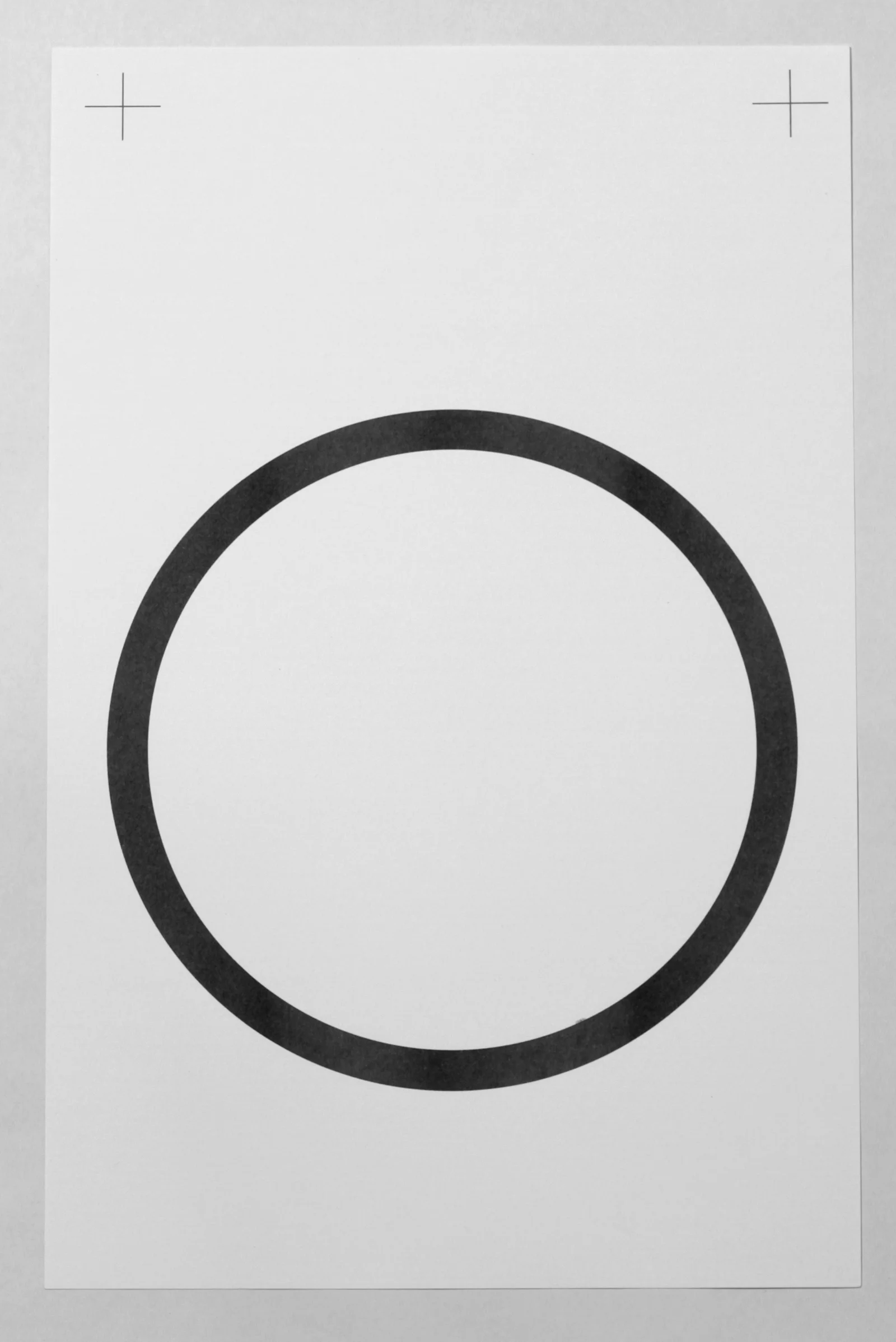   from the ongoing series: O/, Divided/Defined, Weights, Measures, and Emotional Geometry  2013, Risograph print 11 x 17 inches 