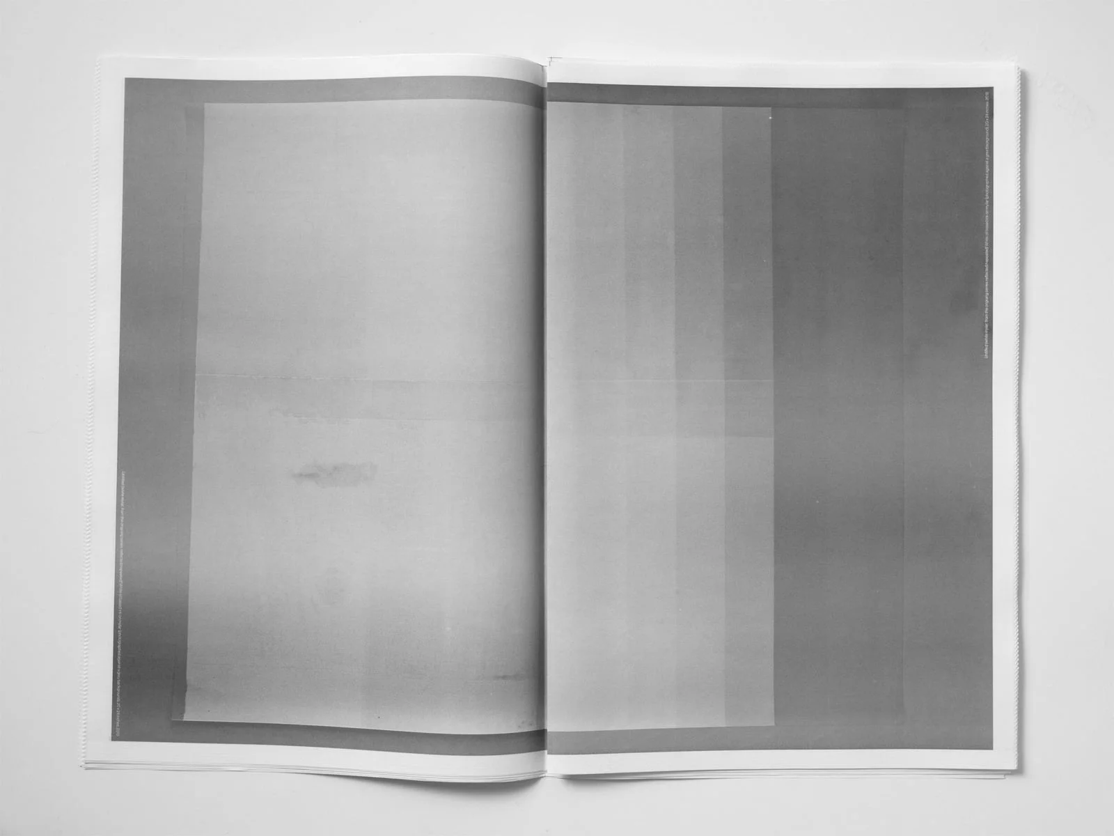   A New Relationship Between Reflective Sides  a one colour poster series/catalogue   