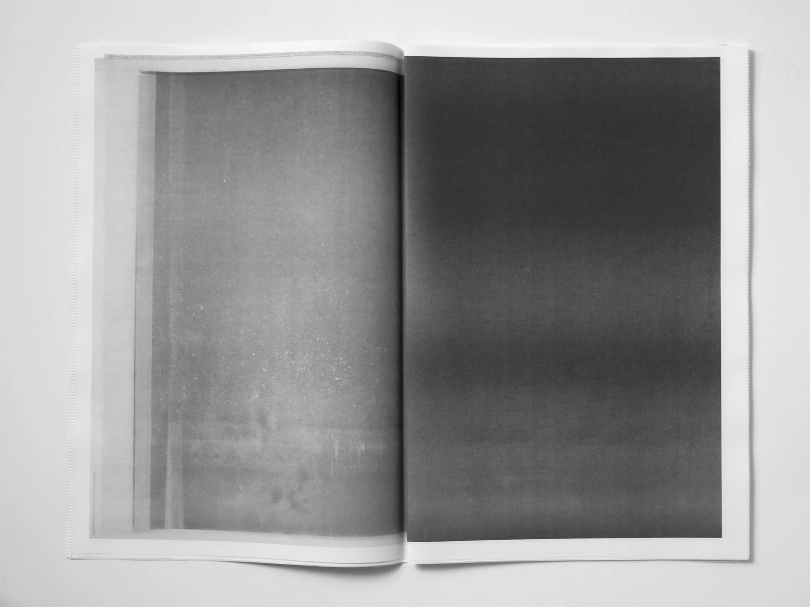   A New Relationship Between Reflective Sides  a one colour poster series/catalogue   