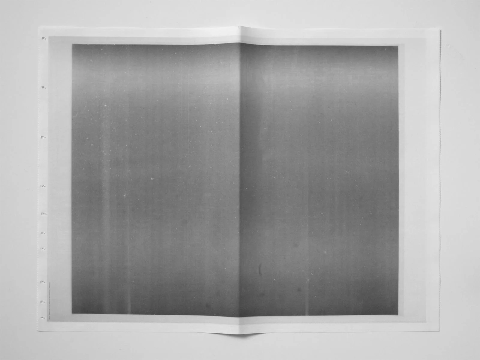   A New Relationship Between Reflective Sides  a one colour poster series/catalogue   