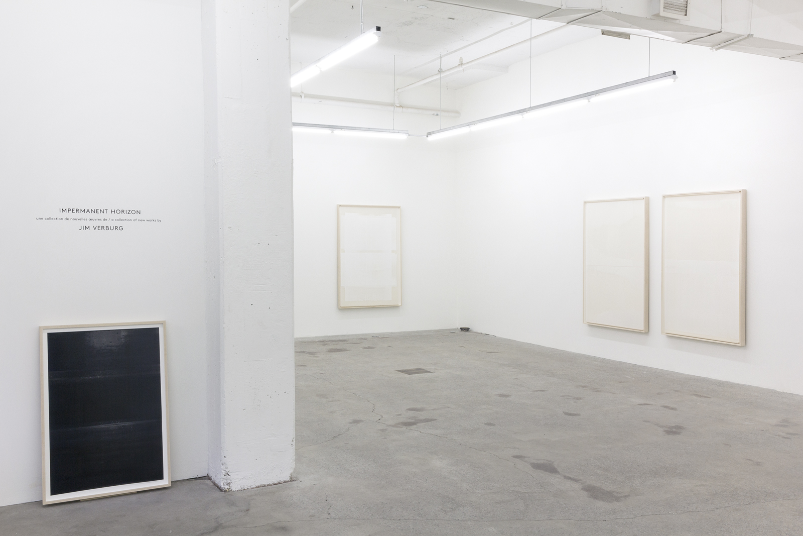   Installation View, Impermanent Horizon, Galerie Nicolas Robert  