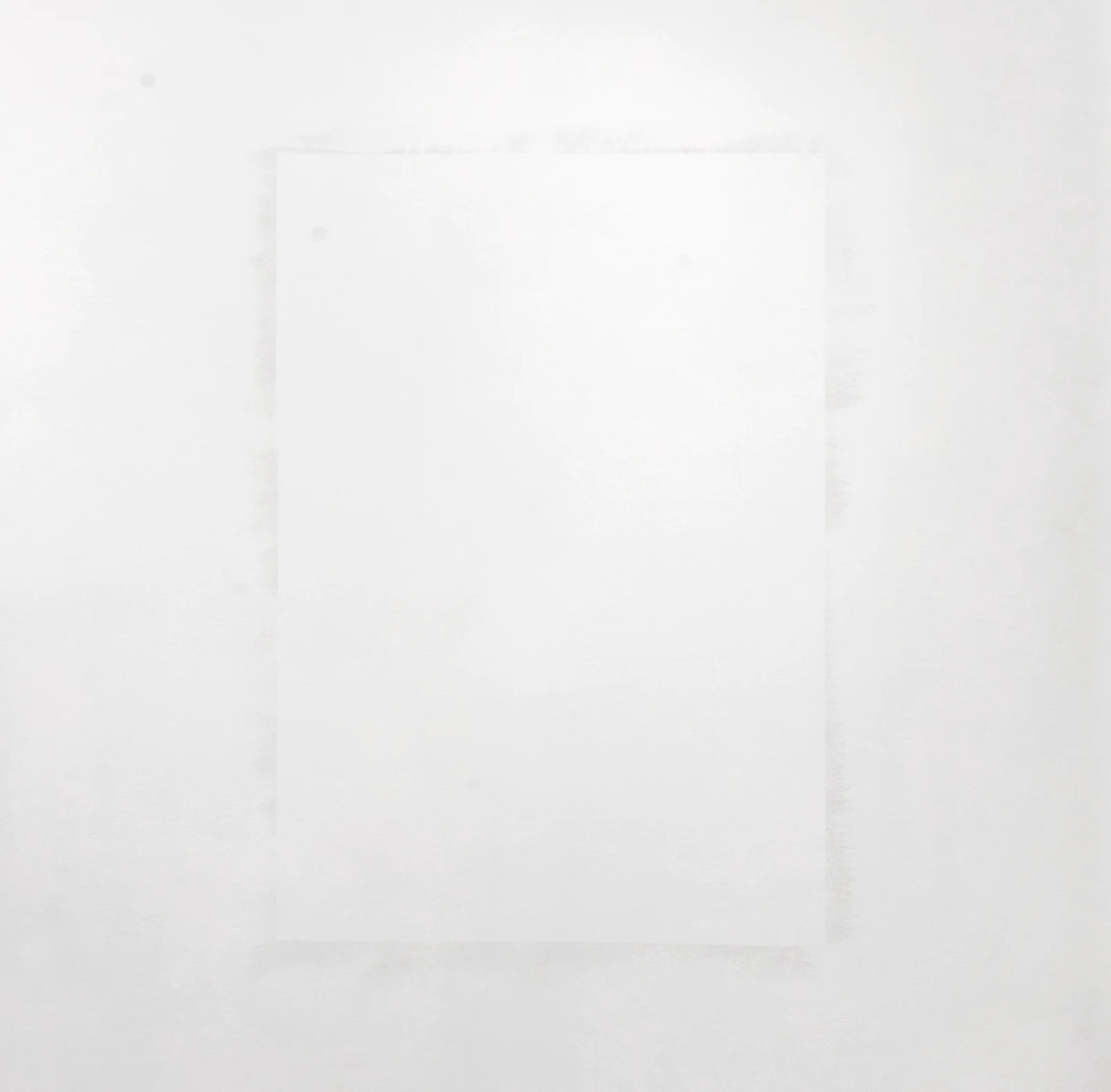   Untitled (afterimage) , Acrylic on gallery wall. &nbsp; 