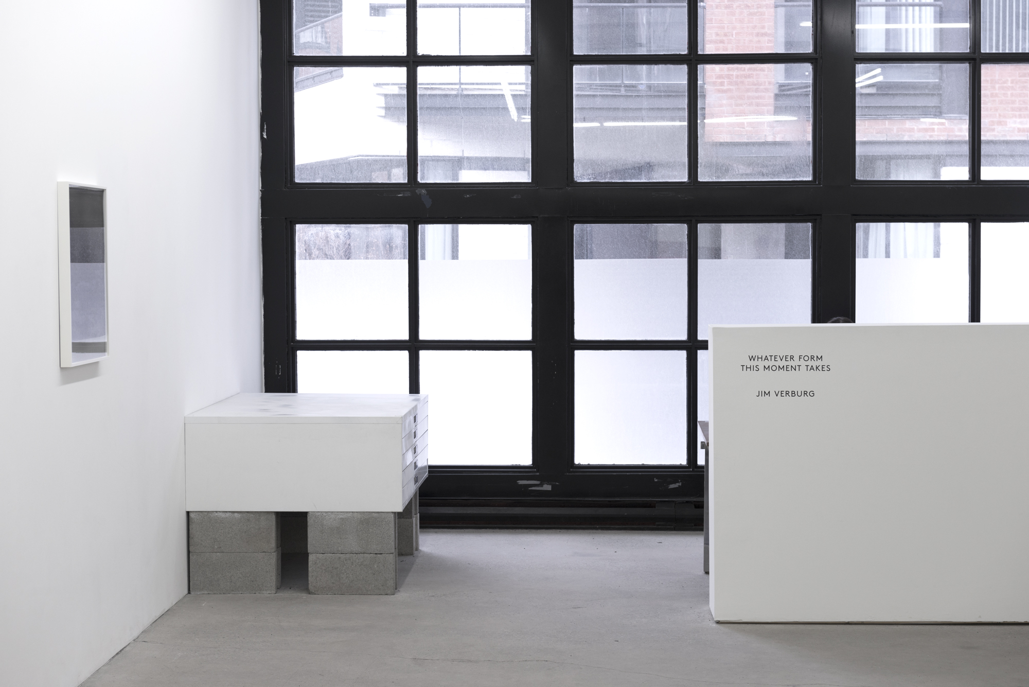   Whatever Form This Moment Takes , installation view, Galerie Nicolas Robert, Montreal 