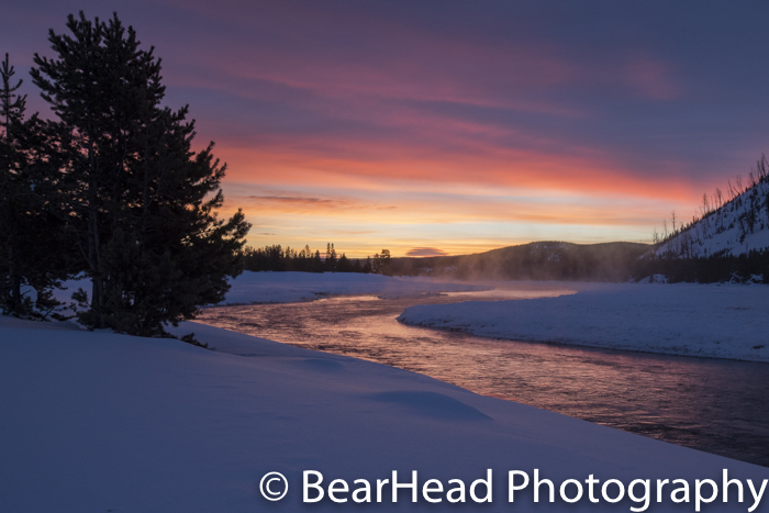 This was the very first sunrise of our workshop! So great!