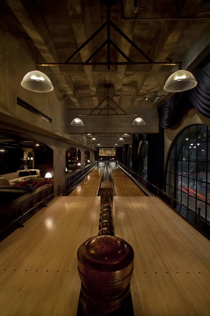 Bowling and Cocktails:THE SPARE ROOM, LOS ANGELES