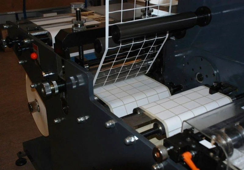 Infinite matrix waste extraction with special part roller design