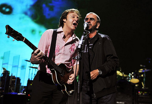 Paul McCartney and Ringo Starr