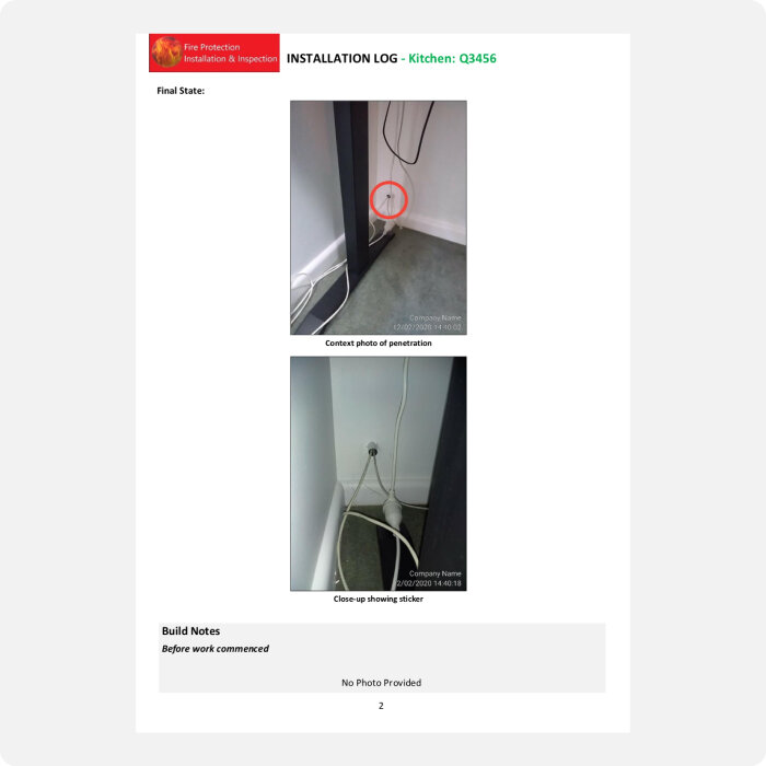 Passive Fire Protection — Clarinspect Mobile Inspection Software for