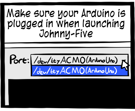Your Arduino board should be shown in the device list.