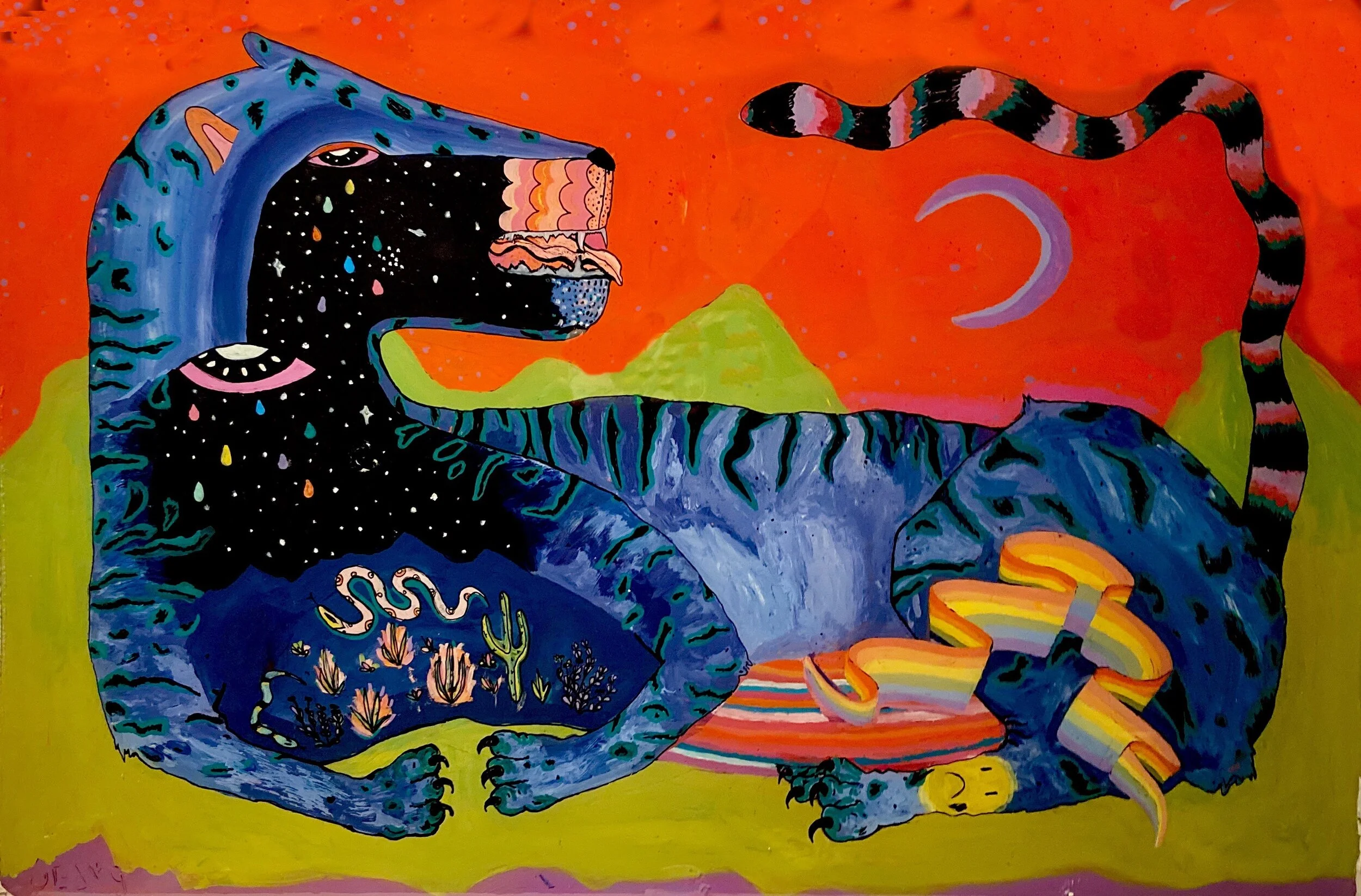 Desert Kat purple moon (Copy)