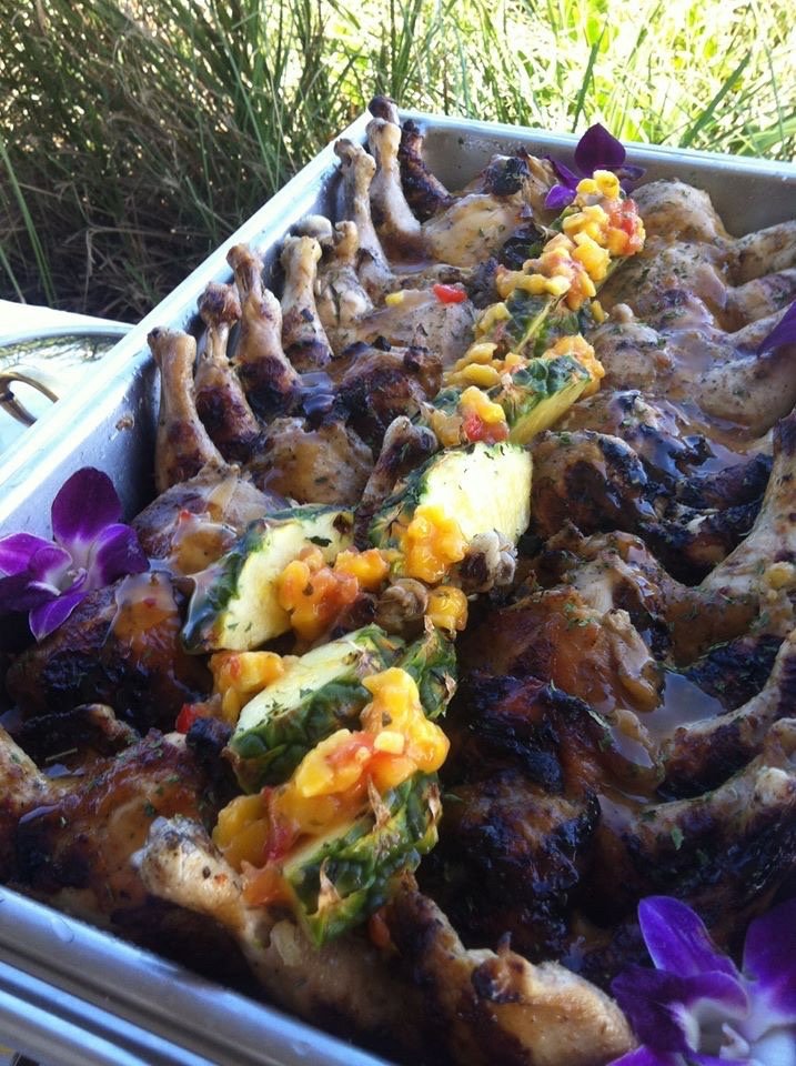 Mango citrus glazed chicken quarters.jpg