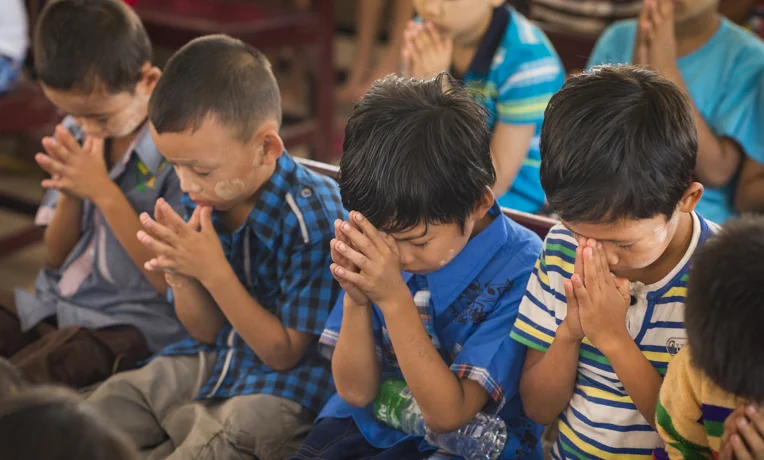 February 9, 2017Orphans and Children in Poverty Hear the GospelChildren in Myanmar receive Operation Christmas Child shoebox gifts and learn about God's love.