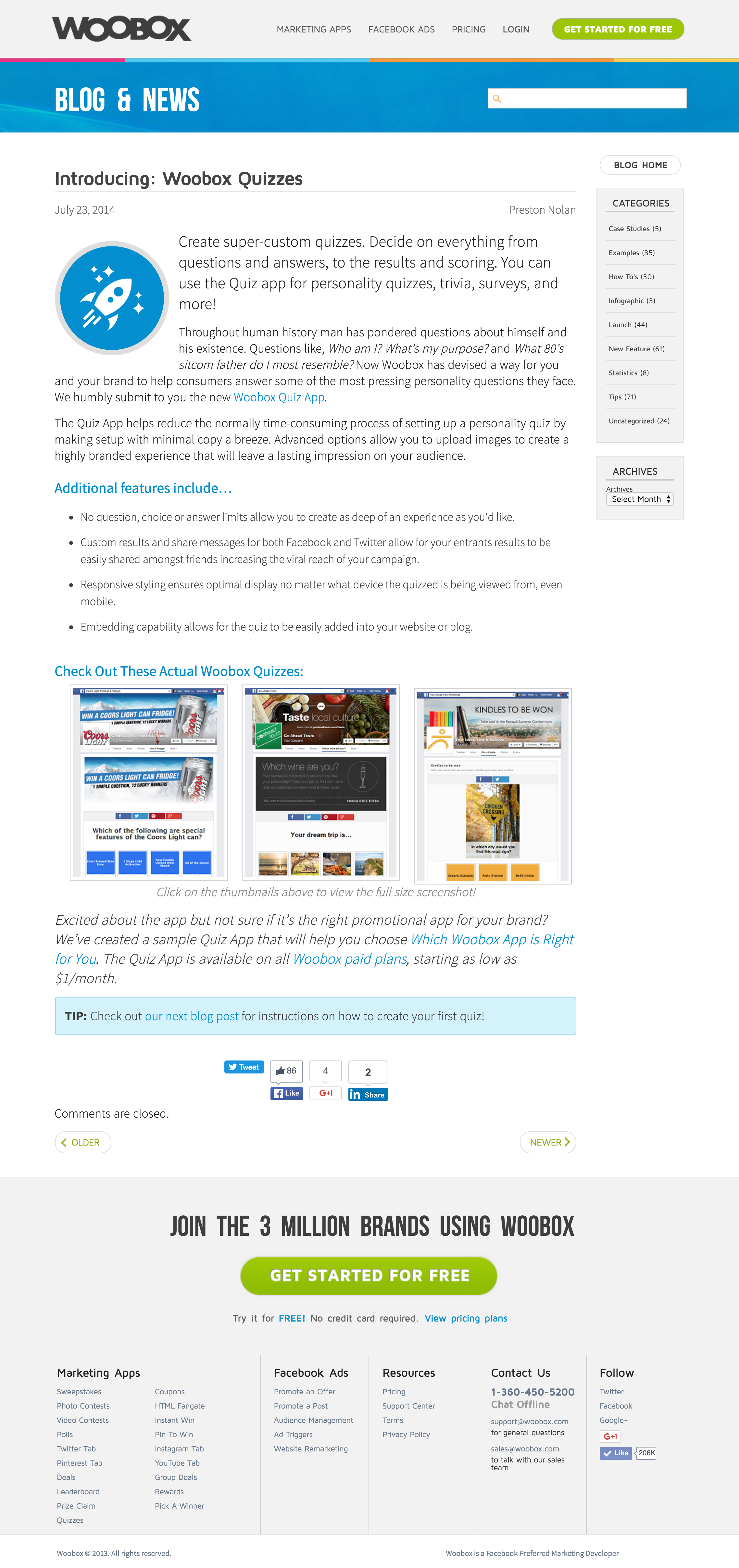 Individual Blog Post