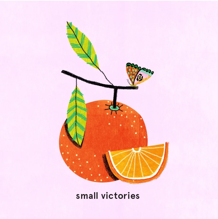 Small Victories Illustration by Melissa Lee Johnson