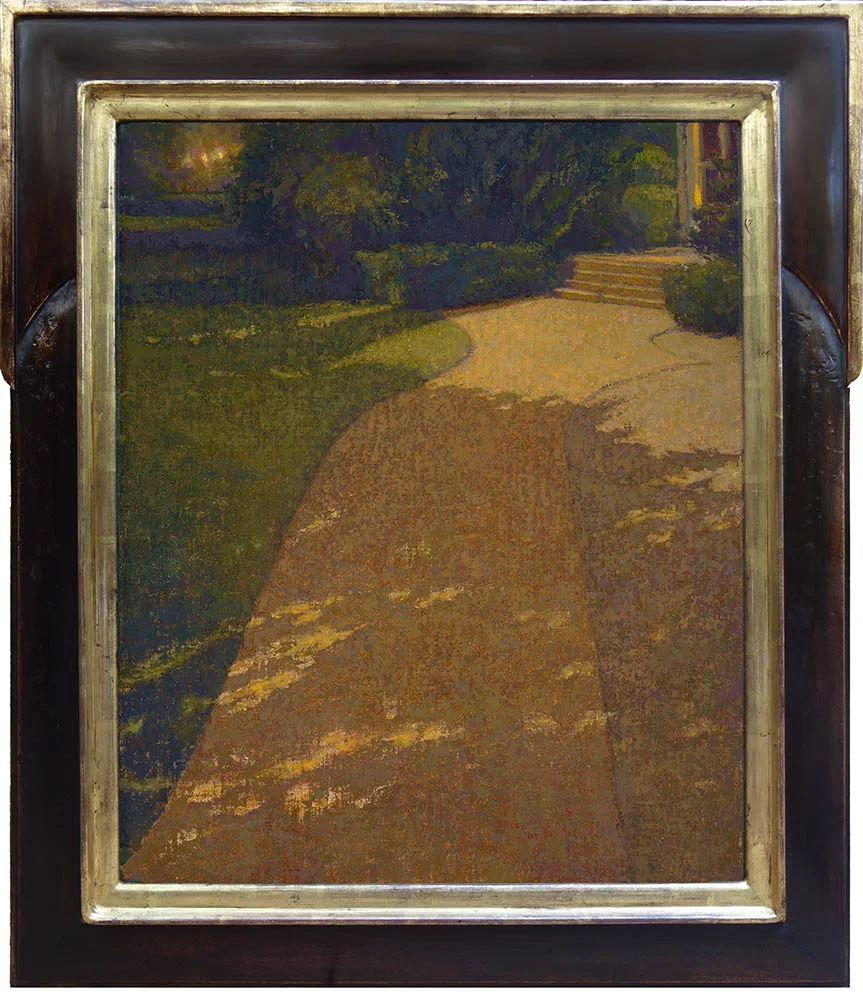 Moonshadow / 24 x 20 inches / Mahogany frame with 22k liner