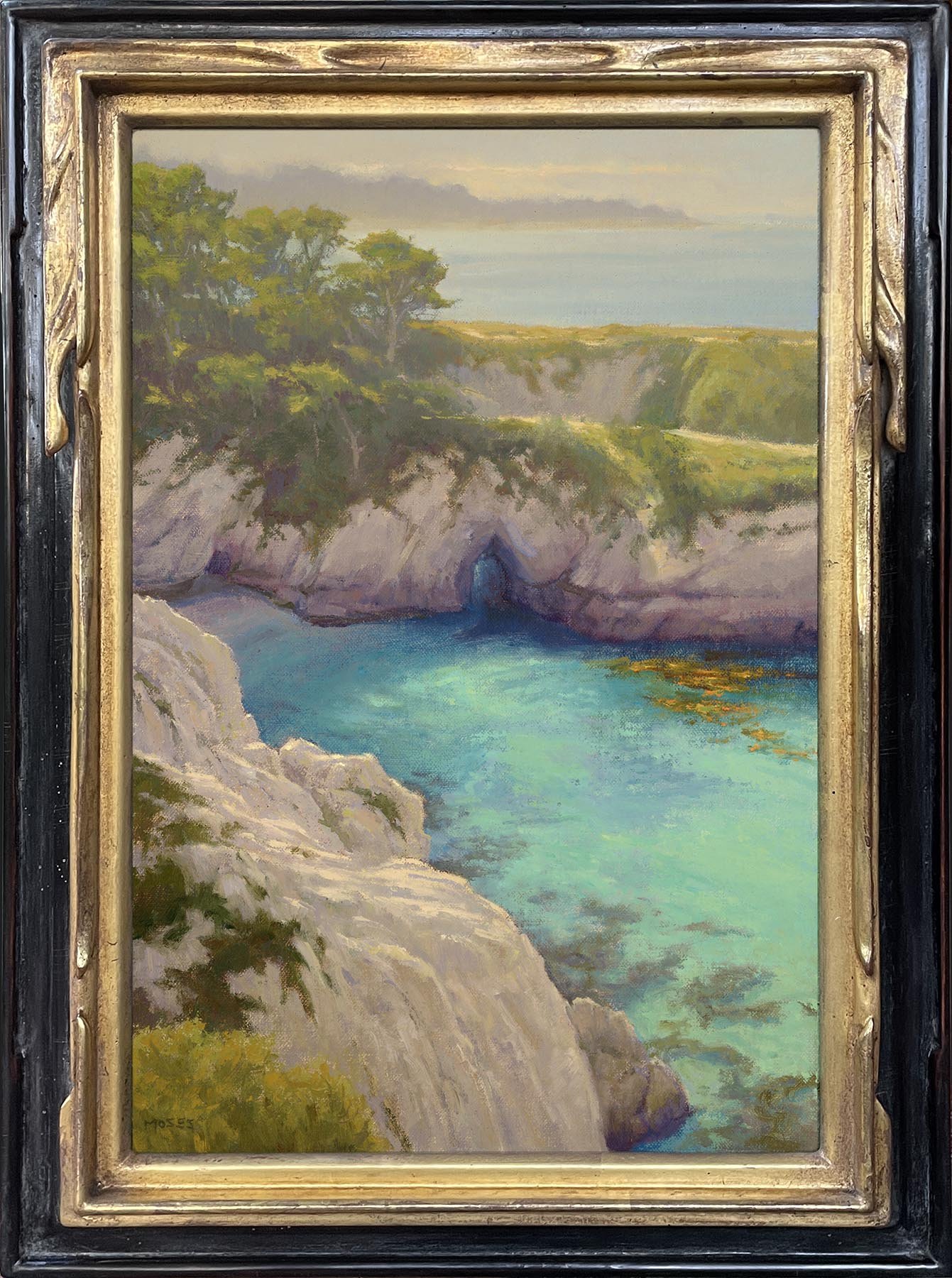 890-22-Sunlit, China Cove 15x10 72 Framed.jpg