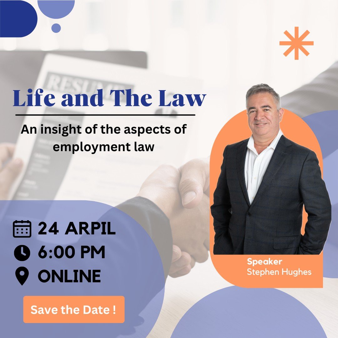 We are happy to announce the LSA is once again running the &lsquo;Life and the Law&rsquo; webinar series hosted on zoom. 😁

This provides students with an alternative application of the law to their usual classroom content, focusing on the applicati