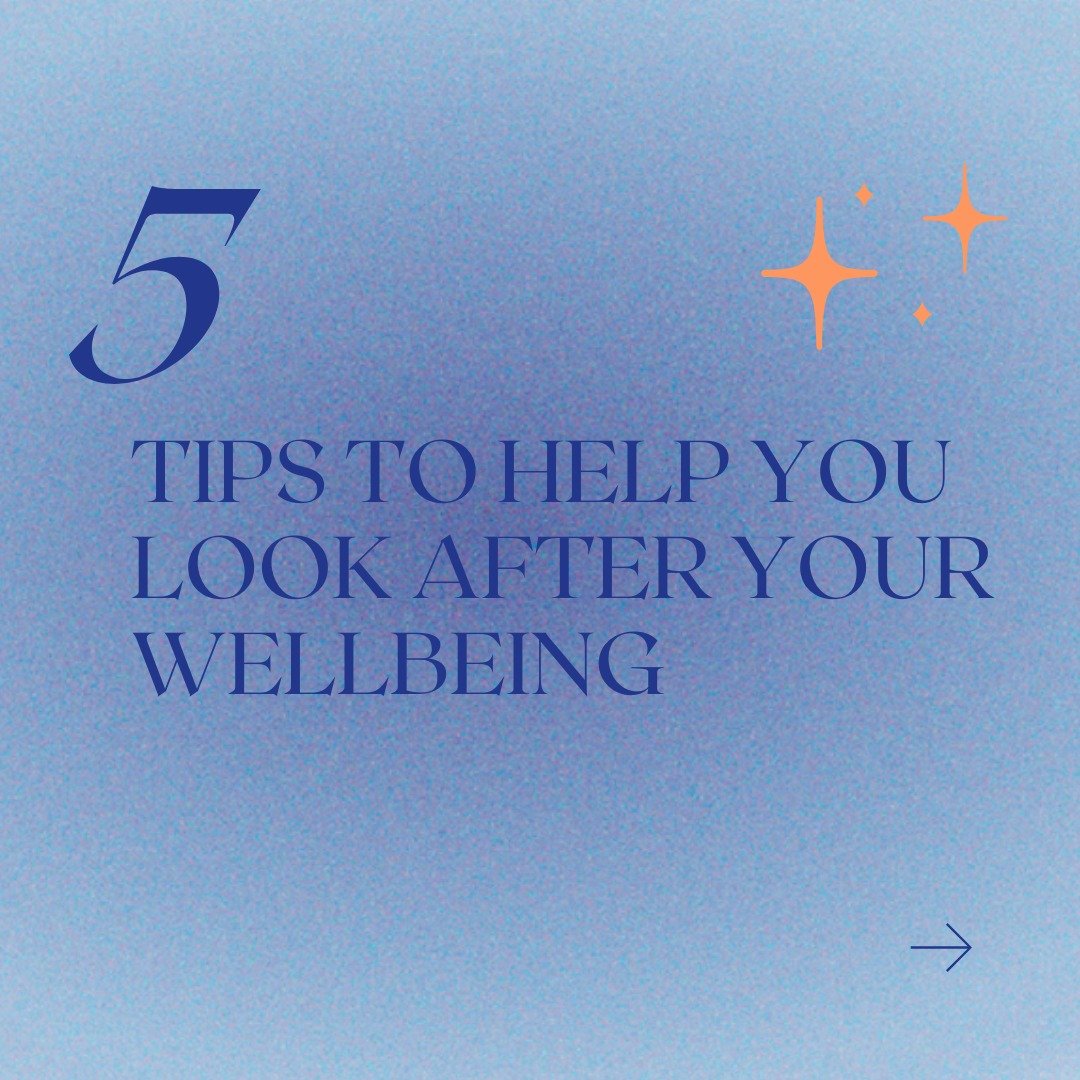 With assignments and exams creeping up it's a good time to breathe and look after your wellbeing 😘.

Here are some tips to help manage your wellbeing.

We also recommend coming to our wellbeing breakfast for some real-life examples of people managin