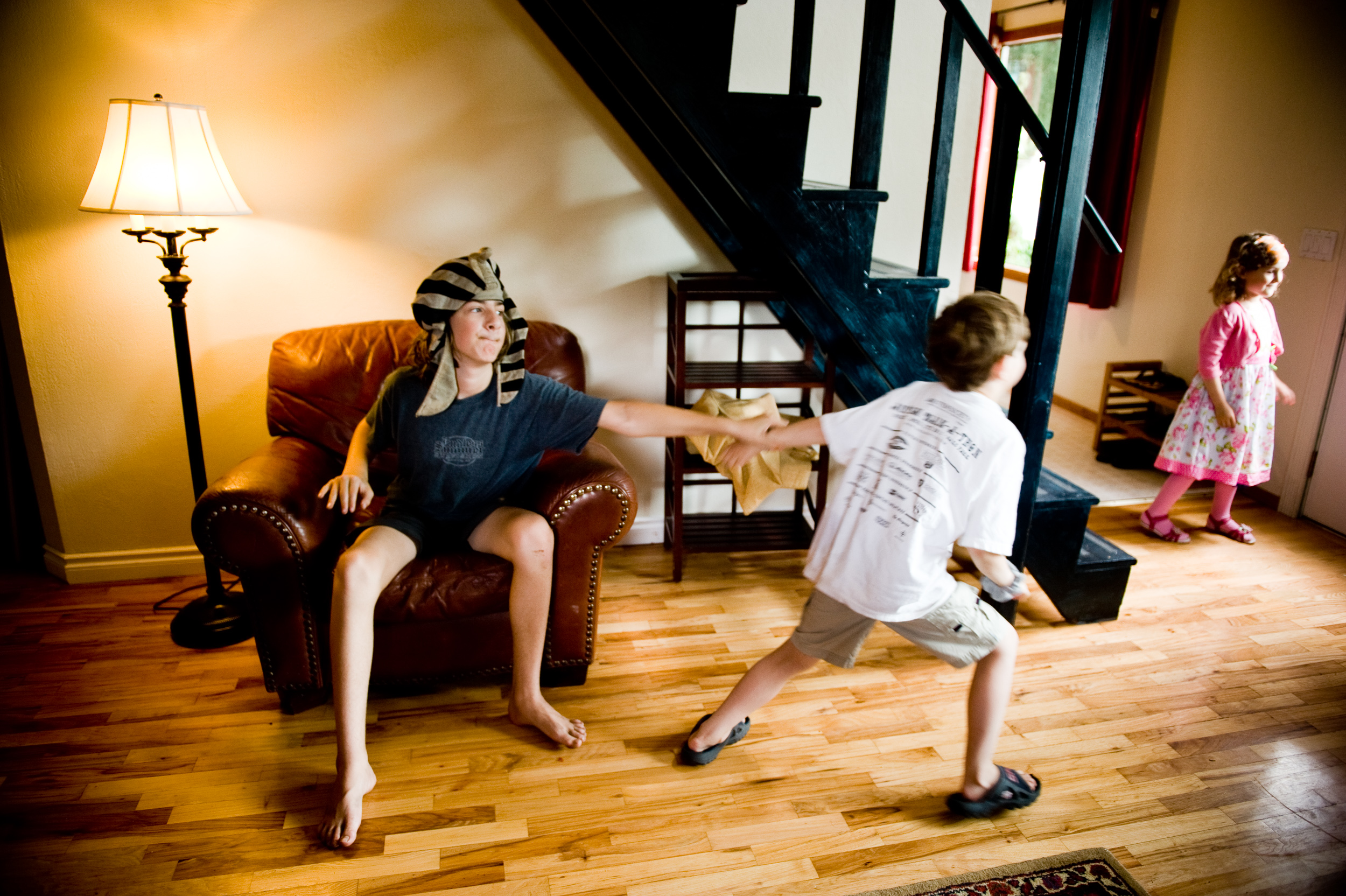  Willie attempts to play with his brother Jacob. &nbsp;Jacob is profoundly autistic and for the most part, nonverbal, though he can sign some words.&nbsp; 