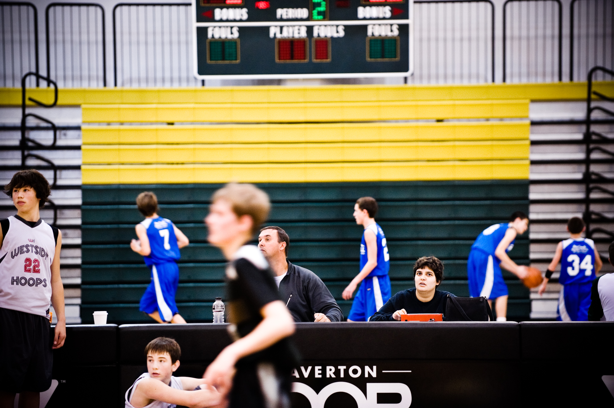  Anna volunteers as a scoreboard operator at the Beaverton Hoop and last year received the volunteer of the year award. Originally fascinated with gym floors,&nbsp;she would lie on for hours. Now she moved on to score boards and dreams of being a pro