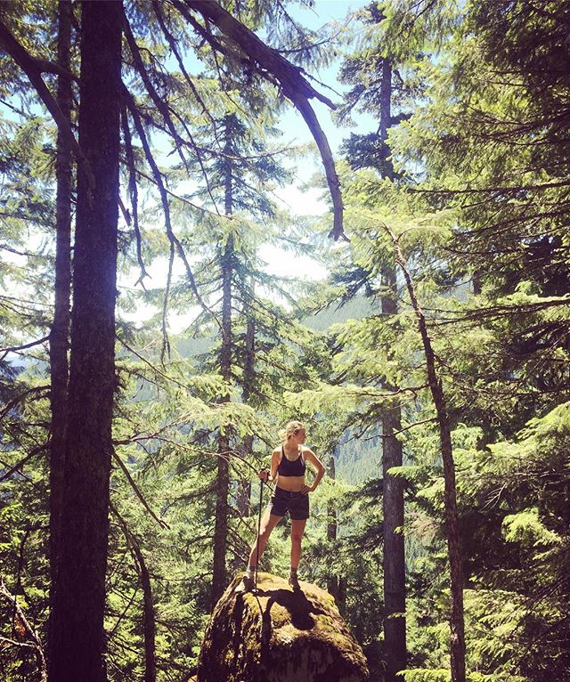 Climbing tall stuff. #hike #traveloregon #giffordpinchotforest