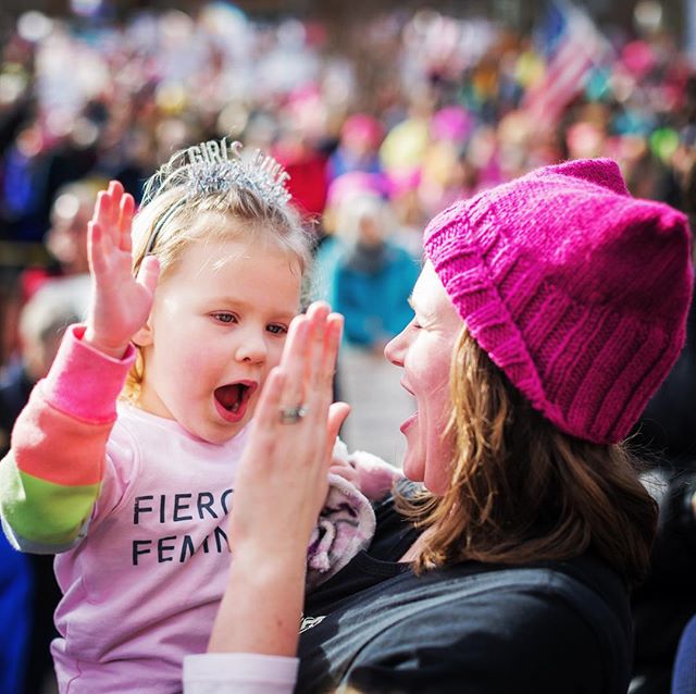 Just tickled pink to have been one of several women photographers to document the @womensmarch for the @nytimes.  And also feel incredibly blessed to have my favorite feminist and partner in crime @christopheronstott join me to represent team @nashco