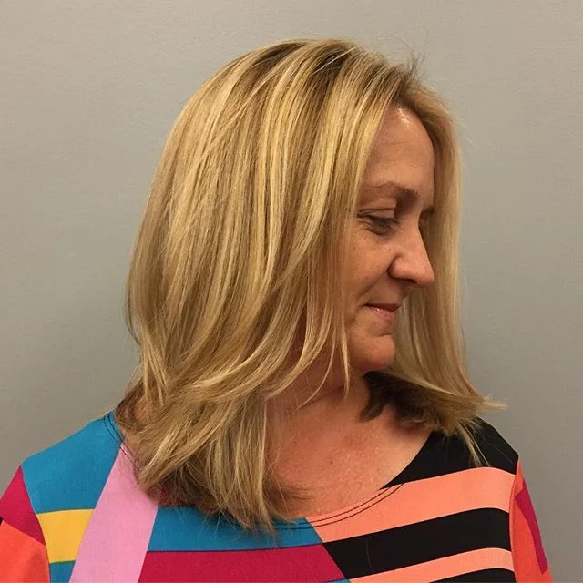 Mark showing off his amazing @lorealprous Balayage skills! #georgesalondc #georgetowngorgeous