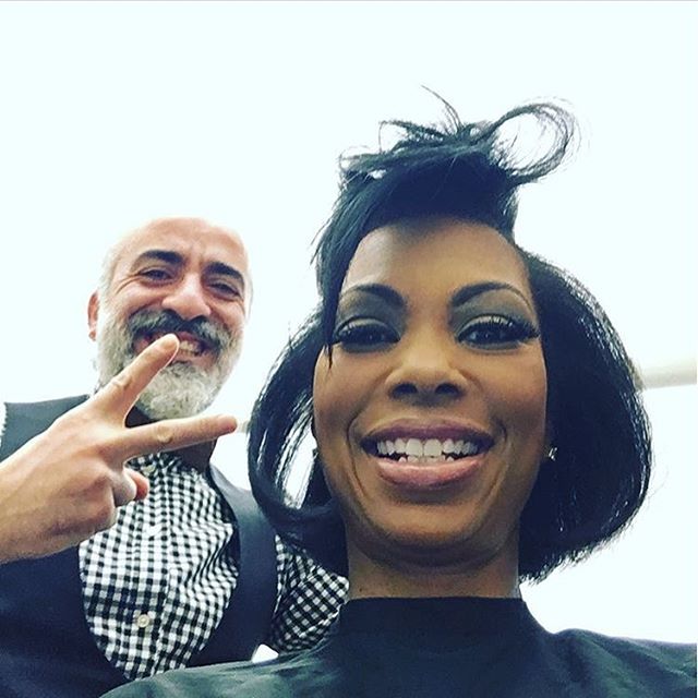 Such a pleasure to have @harrisfaulkner in the salon today! #georgesalondc #georgetowngorgeous