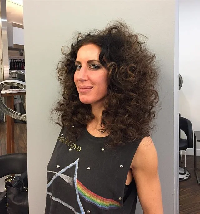 When you need that disco inspired hair Adnan is your man. It was great to have the talented @spagsmusic in the salon again while she was in town! @georgesalondc #georgetowngorgeous