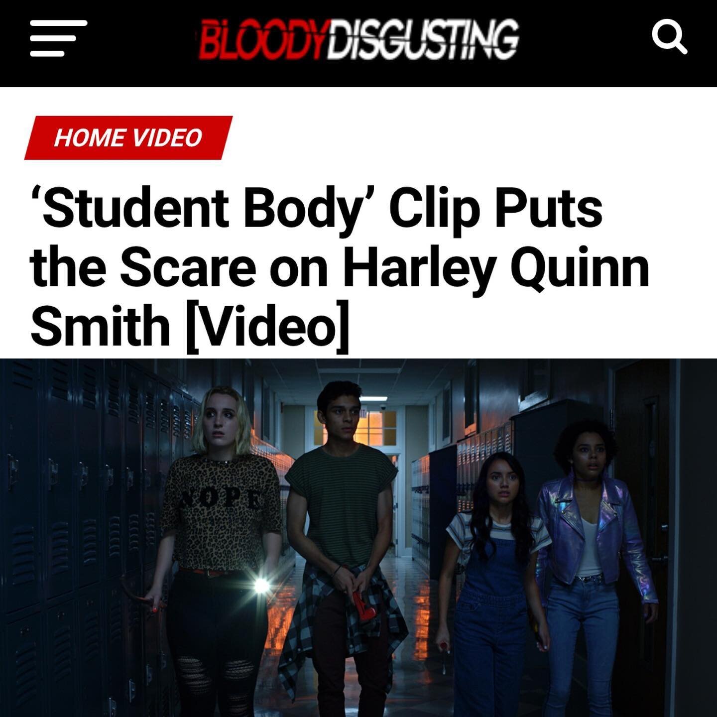 Another KILLER milestone for Student Body! Thank you @bdisgusting for featuring us!