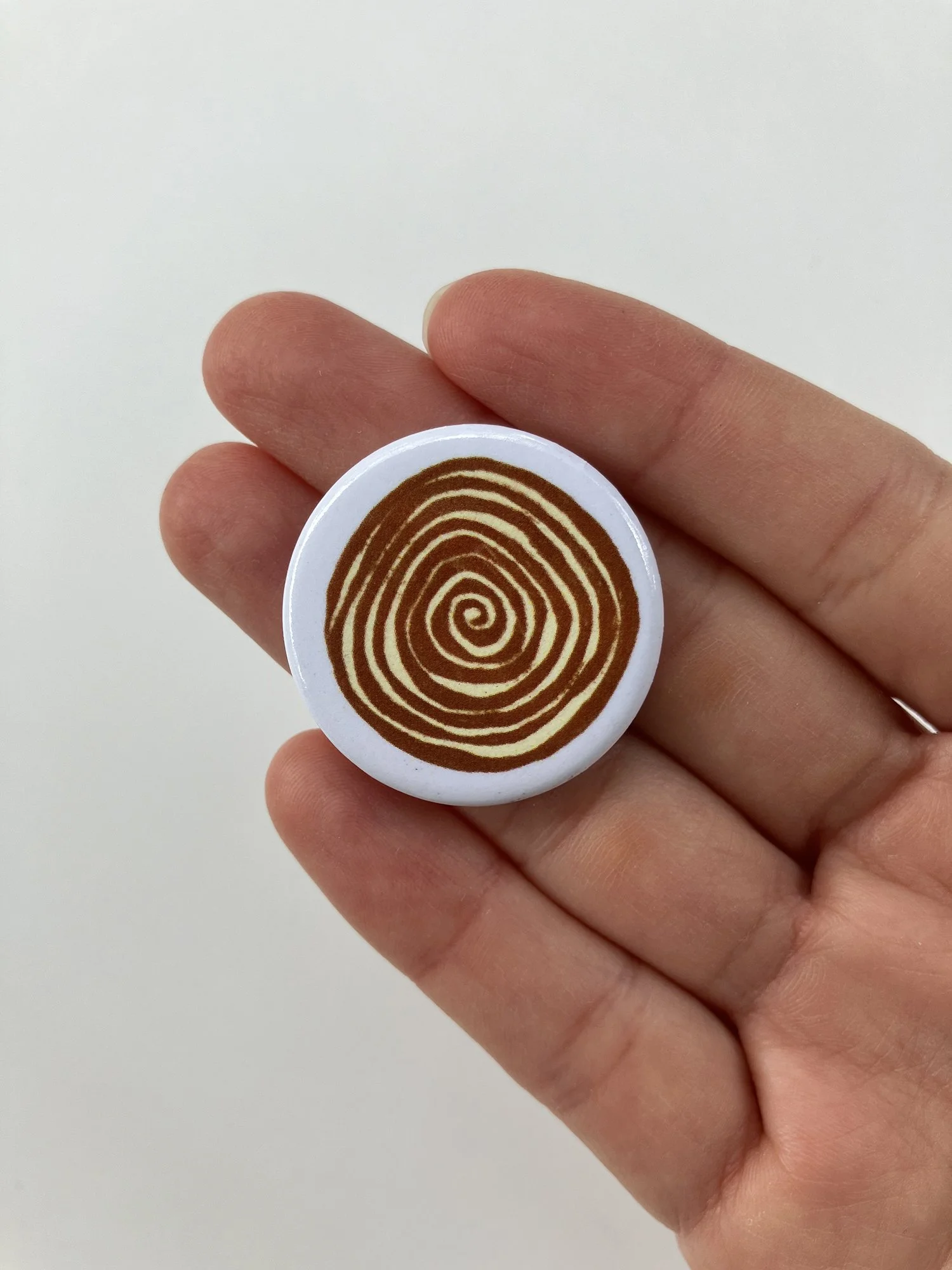 Morning Bun Pin-back Button