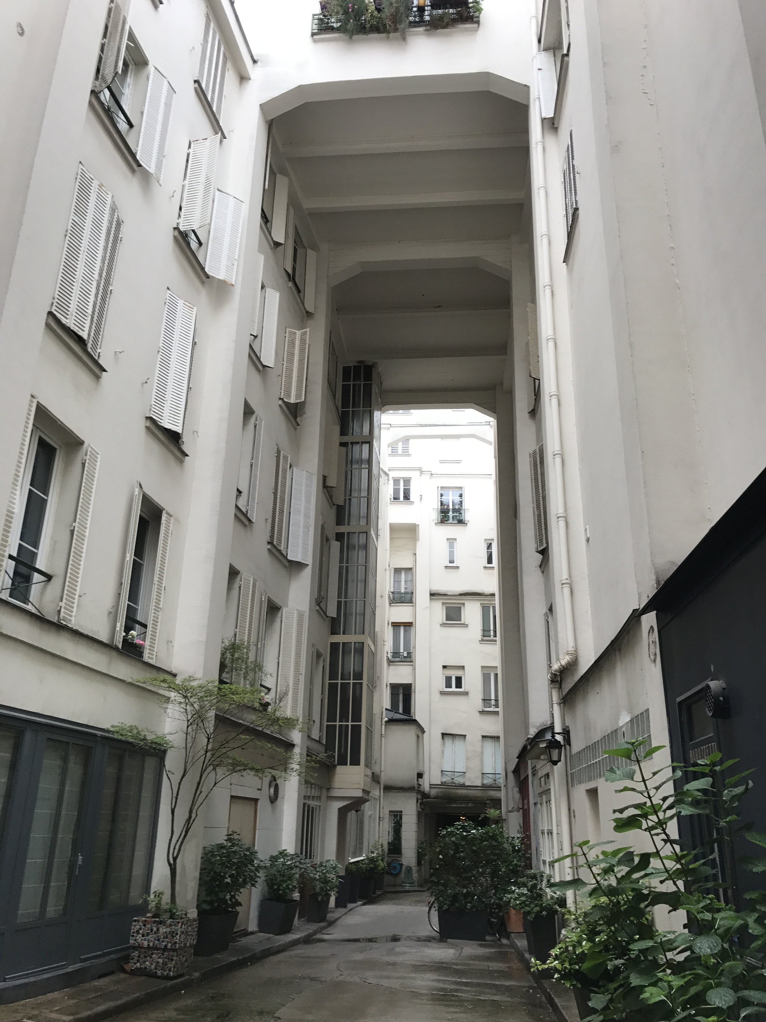 interior of our airbnb building