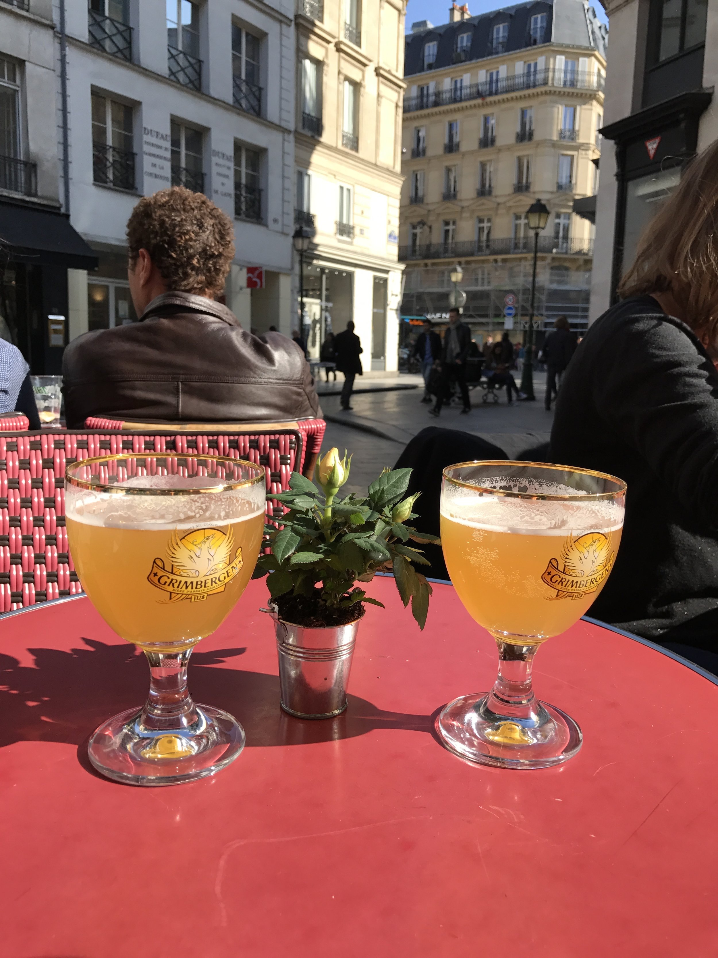 Afternoon beer from LB