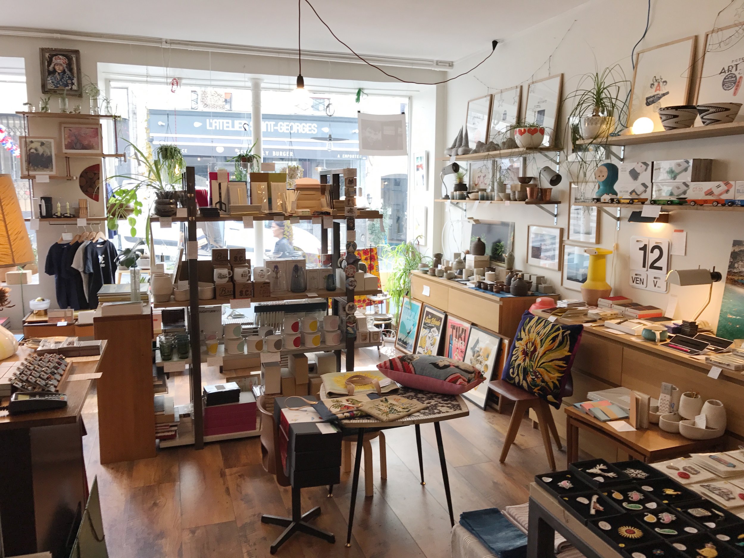 Le Rocketship. Really cute shop! He also has espresso
