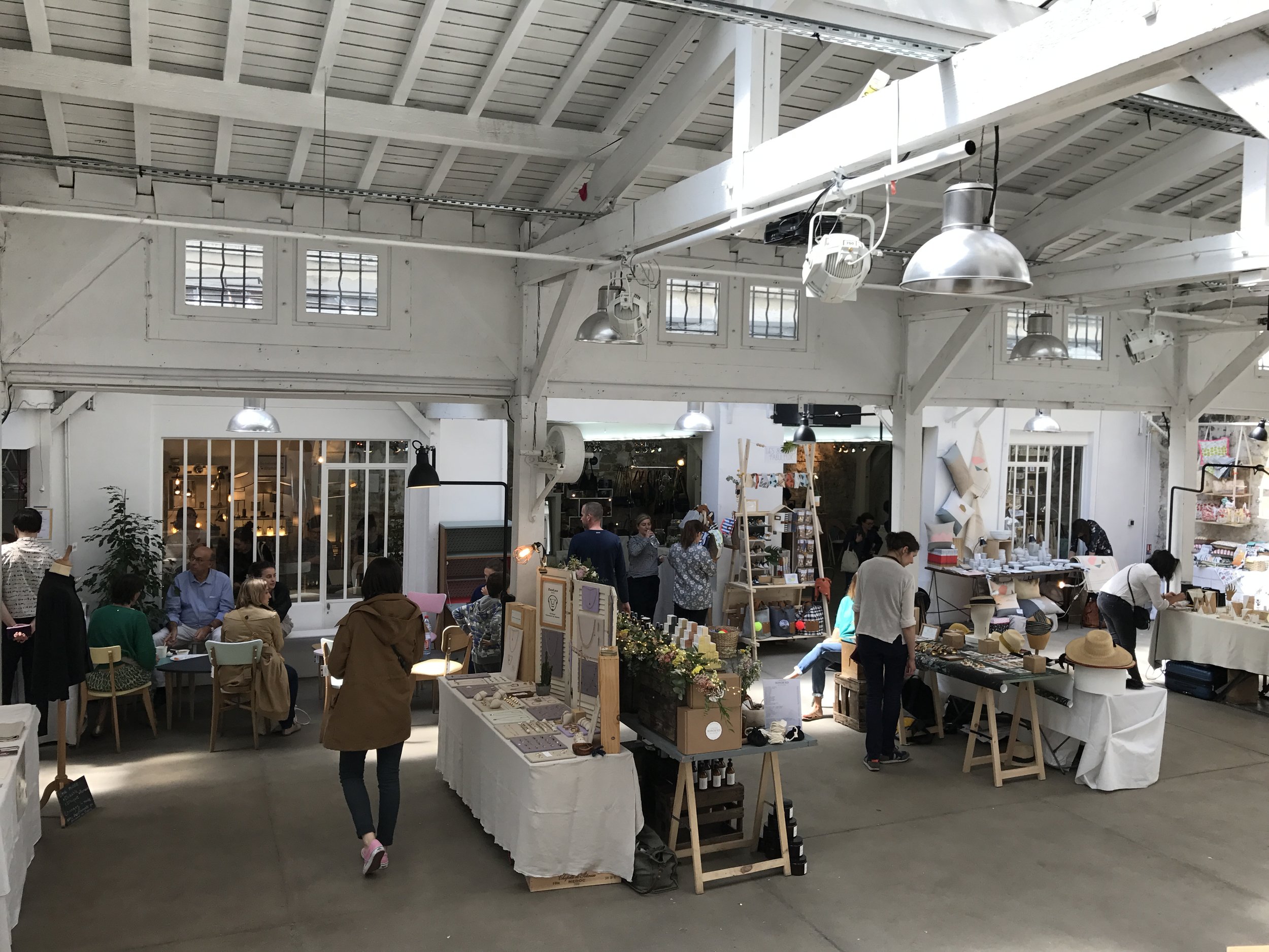 pop up artisan market at Hotel Bohem