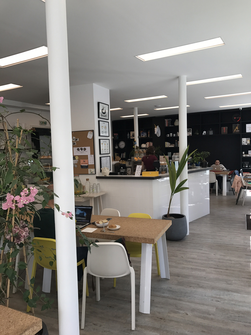 Tried out a coworking space at Unicorners. That's right, Unicorners. Such a great logo!