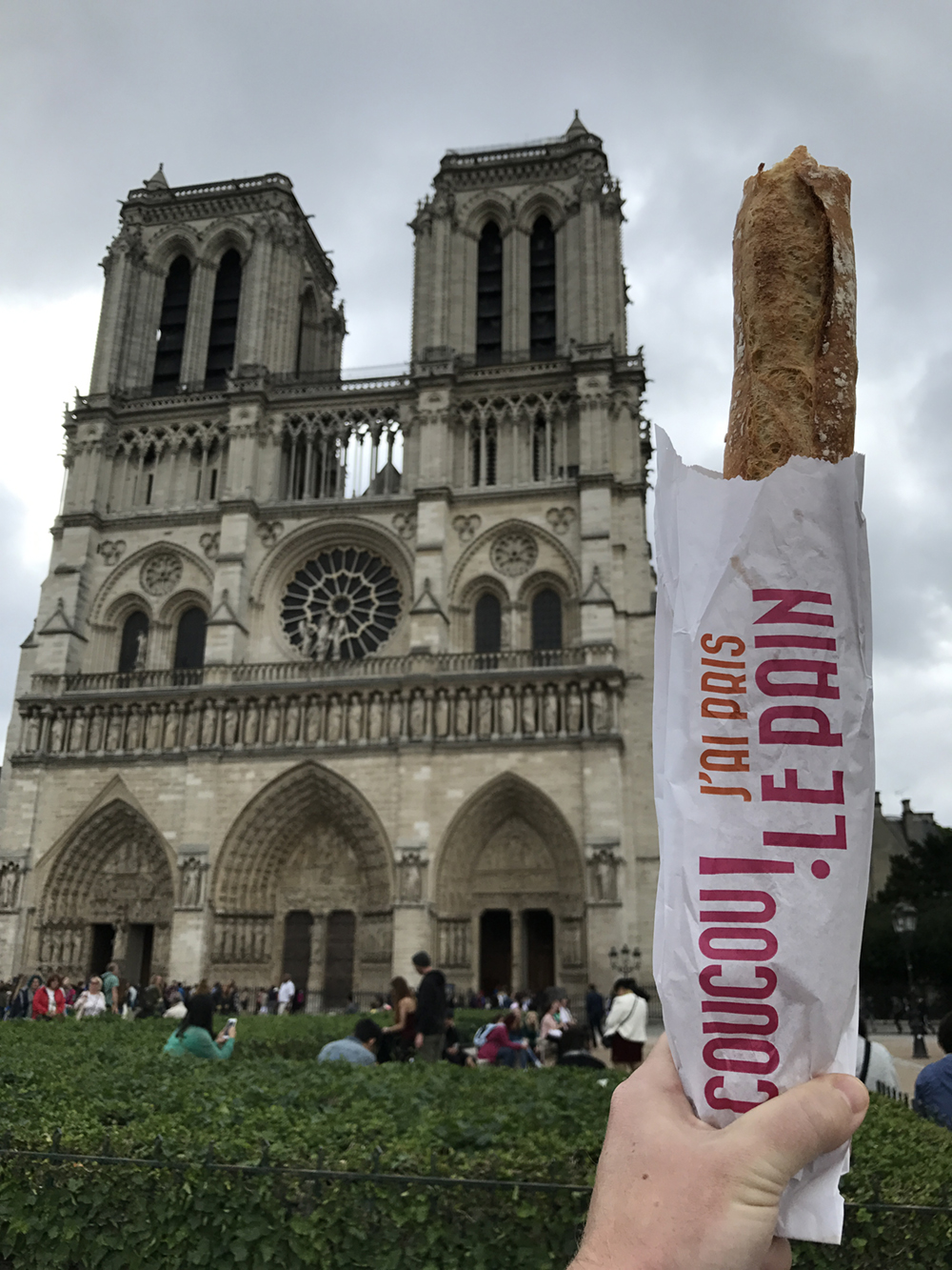the event was beside Notre Dame