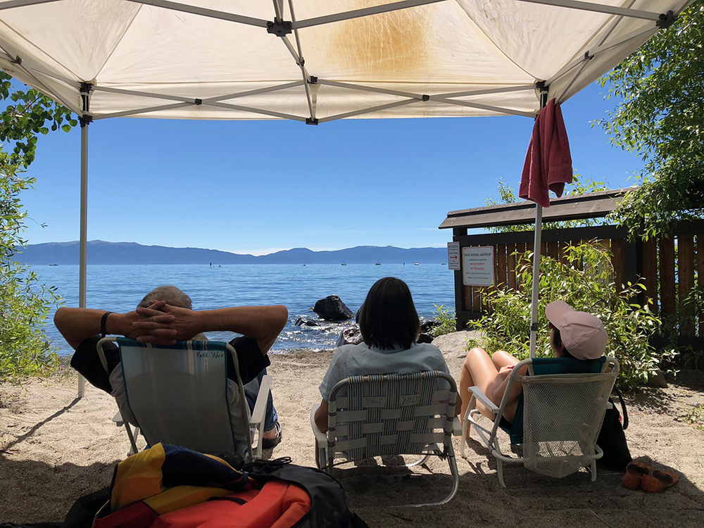 Wolferspergers at the lake