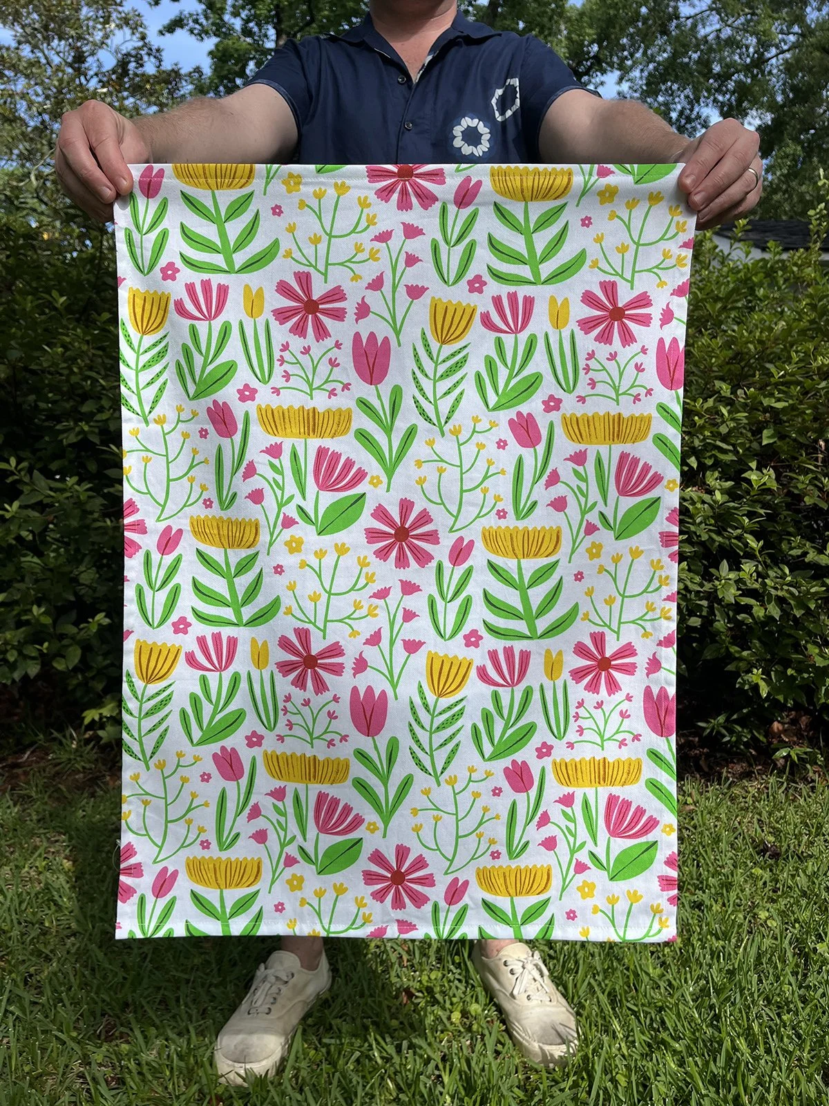 Spring Florals Kitchen Towel